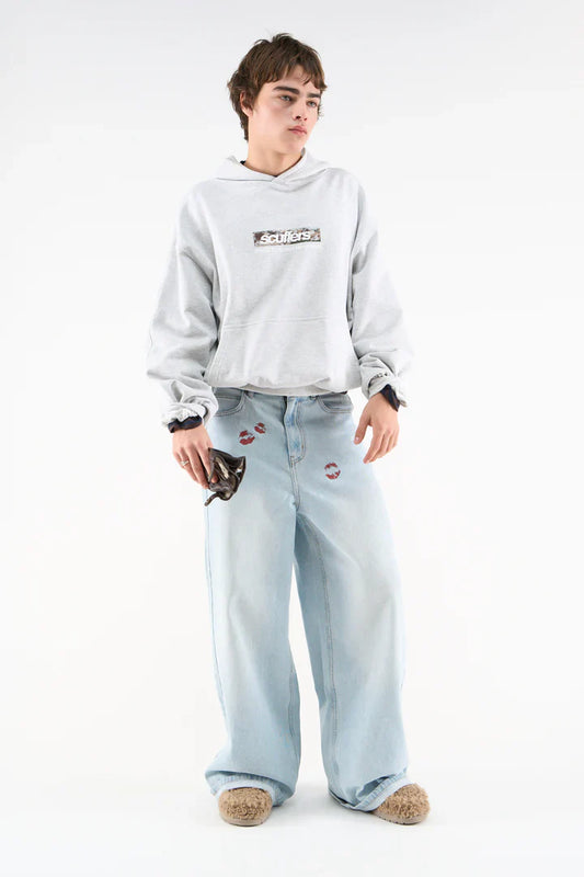 Scuffers Private Grey Melange Hoodie
