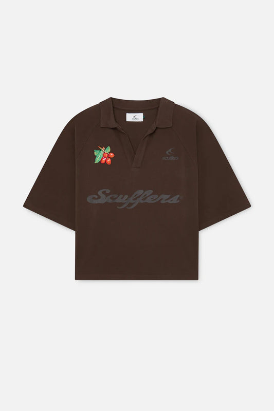 Scuffers Tropical Brown Polo