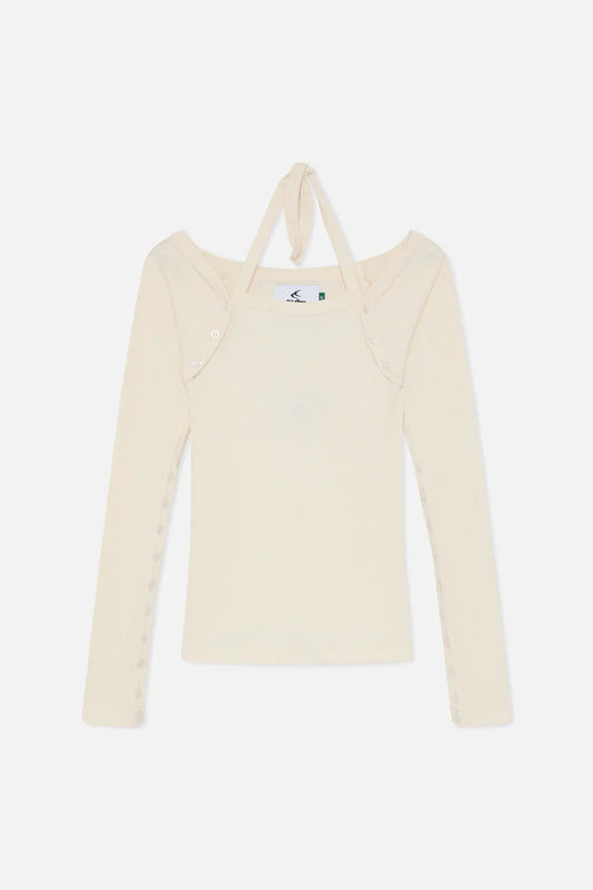 Scuffers Toggle Ecru Long sleeve