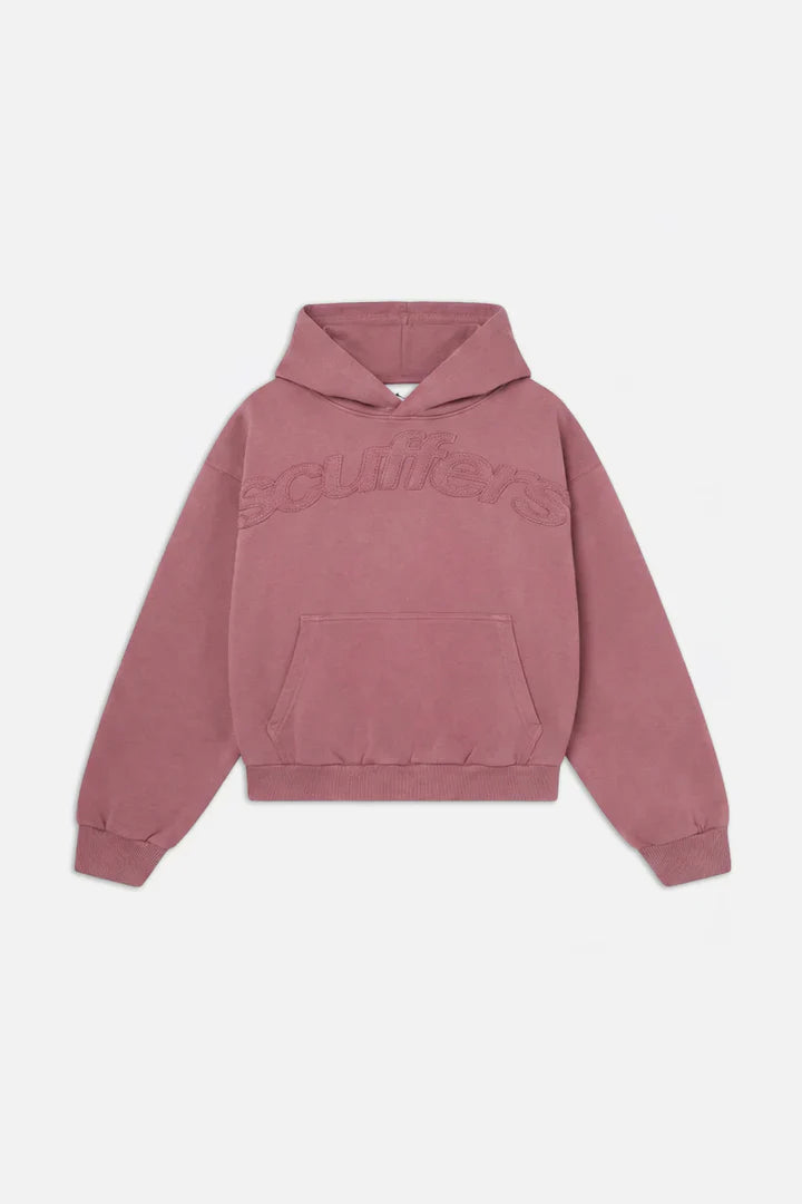 Scuffers Raw Burgundy Hoodie