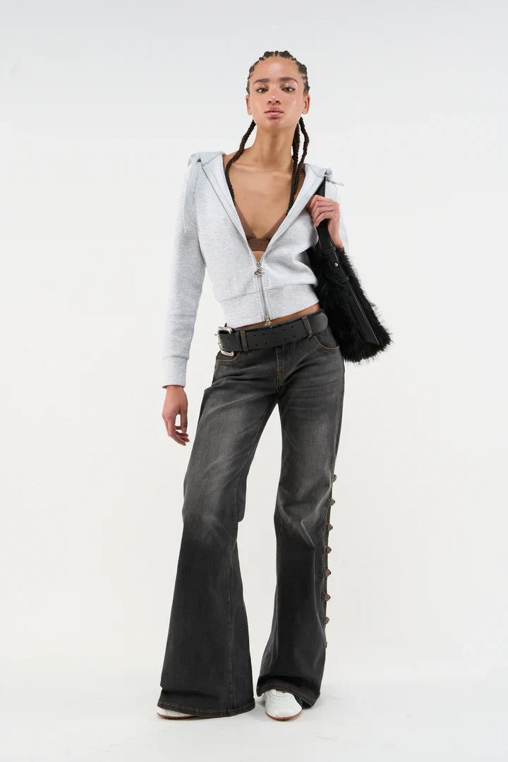 Scuffers Cozy Grey Melange Jacket
