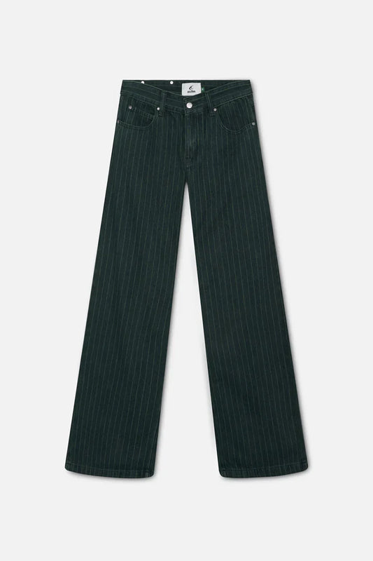 Scuffers Pinstripe Carrie Green Pants