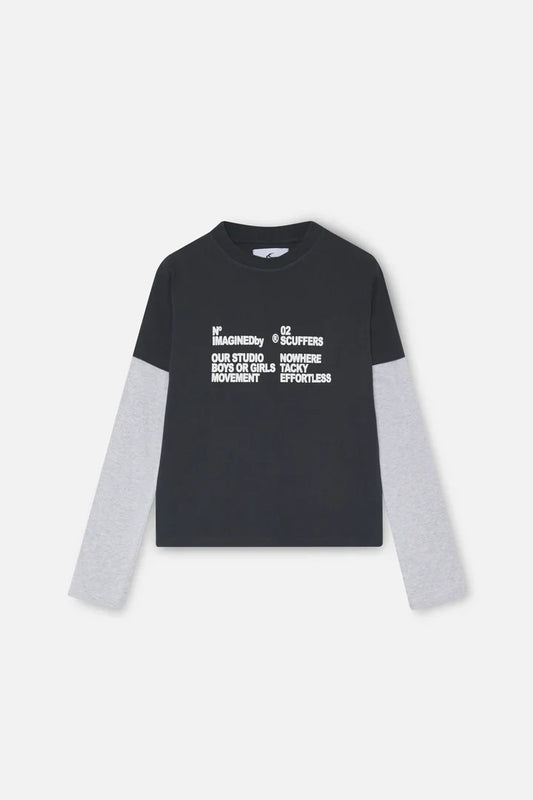 Scuffers Ving Navy Long sleeve